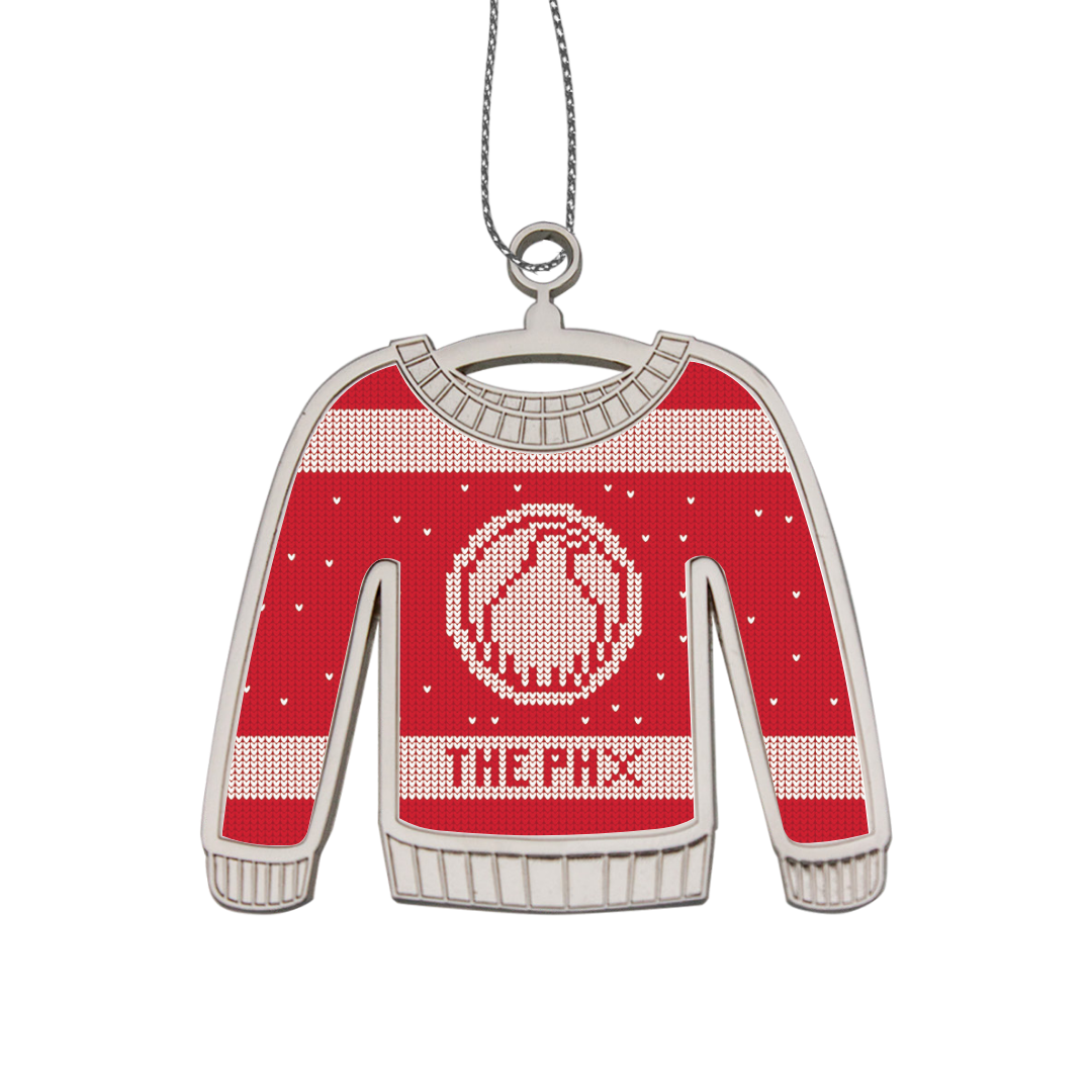 Ugly Sweater Holiday Ornament (Set of 3)