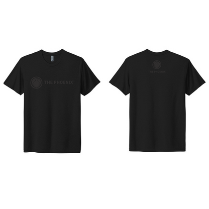 SOBER or The Phoenix Unisex Black Tee