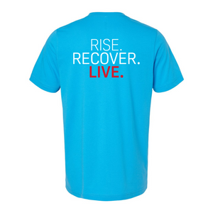 Rise, Recover, Live Unisex Shirt (Available in 3 new colors)
