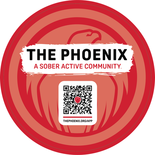 The Phoenix QR Code Sticker- 5